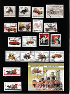 " SAPEURS-POMPIERS " Sur Lot De 18 Timbres Et 1 Bloc Oblitérésdu Monde. Voir Scan. Lot 1 - Sapeurs-Pompiers