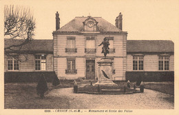 77 Cesson Monument Aux Morts Guerre 1914 1918 école Des Filles CPA - Cesson