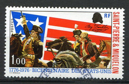 Réf 55 CL2 < -- SAINT PIERRE Et MIQUELON < Yvert N° 449 Ø < Oblitéré Ø Used - Independance Day Américain - Used Stamps