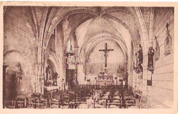 MONTIGNAC -SUR -VÉZÈRE    Vue Intérieure De L'Église Du Prieuré(XVe Siècle) - Montignac-sur-Vézère