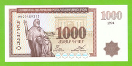 ARMENIA 1000 DRAM 1994 P-39 UNC - Armenia