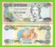 BAHAMAS 1/2 DOLLAR 2001 P-68 UNC - Bahama's