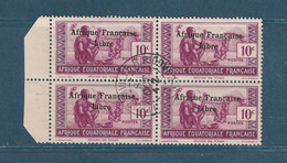 AEF - YT N° 160 C - Oblitéré - Surcharge Espacée - 1941 - Used Stamps