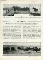 La Nature N° 2772 - Le Canada Paradis Des Naturalistes Et Des Chasseurs Par Forbin, Glozel Par Chauvet, La Voiture Sensa - Cultural