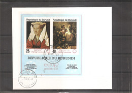 Burundi - Exposition De Montréal -1967 ( FDC De 1967 Avec BF Non Dentelé à Voir) - FDC