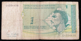 Bosnia, 1 Convertible Mark, 1997, Pick 59 - Bosnie-Herzegovine