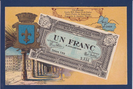 CPA Billet De Banque Banknote Non Circulé Loir Et Cher Billet De Nécessité - Münzen (Abb.)