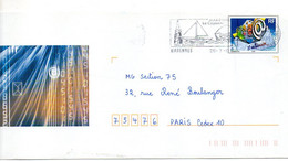 PAP--2001--Hors Commerce--Visuel "3ème Millénaire ".-cachet MARENNES-17--La Cayenne--Fête Ostréicole En été (huitre) - Prêts-à-poster: Other (1995-...)