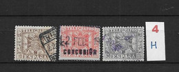 LOTE 2242 /// ESPAÑA 1940-42  TELEGRAFOS  EDIFIL Nº 77/79 ¡¡¡  OFERTA - LIQUIDATION - JE LIQUIDE !!! - Télégraphe