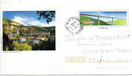 Entier-2006--PAP--CREISSELS...Visuel  "Viaduc De MILLAU " (pont) ...cachet Rond  St GEORGES DE LUZENCON --Aveyron - PAP: Sonstige (1995-...)