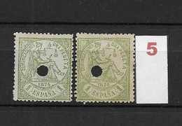 LOTE 2242 /// ESPAÑA 1889-1899 TELEGRAFOS  EDIFIL Nº 226T NSG  VARIEDAD DE COLOR // CATAL/COTE: 16€ - Télégraphe