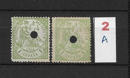 LOTE 2242 /// ESPAÑA 1889-1899 TELEGRAFOS  EDIFIL Nº 226T NSG  VARIEDAD DE COLOR // CATAL/COTE: 16€ - Telegraph