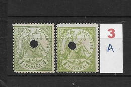 LOTE 2242 /// ESPAÑA 1889-1899 TELEGRAFOS  EDIFIL Nº 226T NSG  VARIEDAD DE COLOR // CATAL/COTE: 16€ - Télégraphe