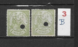 LOTE 2242 /// ESPAÑA 1889-1899 TELEGRAFOS  EDIFIL Nº 226T NSG  VARIEDAD DE COLOR // CATAL/COTE: 16€ - Telegramas