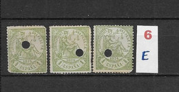 LOTE 2242 /// ESPAÑA 1889-1899 TELEGRAFOS  EDIFIL Nº 226T NSG   // CATAL/COTE: 24€ - Telegrafi