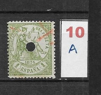 LOTE 2242 /// ESPAÑA 1889-1899 TELEGRAFOS  EDIFIL Nº 226T USADO   // CATAL/COTE: 24€ - Telegrafi