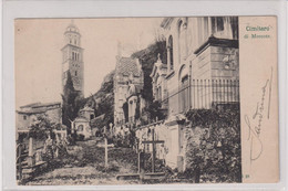 MORCOTE ----- Chiesa E Cimitero Monumentale  VG  1906 - Morcote