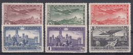 Spain 1931 Airmail Mi#592-597 Mint Never Hinged - Unused Stamps