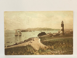 Plymouth Hoe, Devon, 1931 Used Postcard T F Bullock - Plymouth