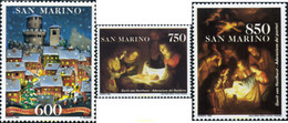 141443 MNH SAN MARINO 1993 NAVIDAD - Used Stamps