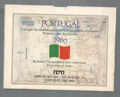 JC, Colecçao De Modeas Correntes Brilhantes Nao Circuladas,primeiro Ano De Emissao 1986,4 Scans , Frais Fr 4.60 E - Portugal