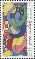 574713 MNH WALLIS Y FUTUNA 1993 NAVIDAD - Usados