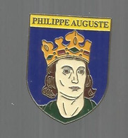JC, INSIGNE , Famille Royale ,  Histoire , Ed. Atlas , PHILIPPE AUGUSTE , Roi - Other & Unclassified