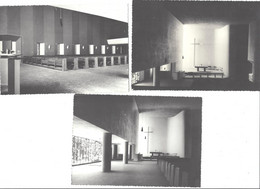 POUZIN  LOT DE 3  CARTES   EGLISE DU POUZIN    ARCHITECTE  MAURICE BINY            **         A SAISIR ***** - Le Pouzin