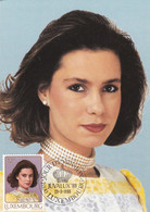 Luxembourg CM 1988 1146 Expo Philatélique Juvalux Grande-Duchesse Maria-Thérèsa - Maximumkarten