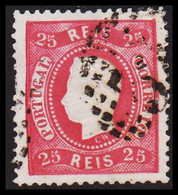 1867. PORTUGAL. Luis I. 25 REIS. 31. (Michel 28) - JF530285 - Used Stamps