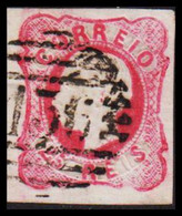 1862. PORTUGAL. Luis I. 25 REIS. Cancelled 156. (Michel 14) - JF530286 - Usati