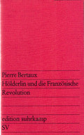 Hoelderlin Und Die Franzoesische Revolution - Psicología