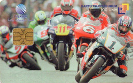 INDONESIA - CHIP CARD - SP38 - MOTORCYCLE RACING - Indonesien