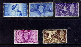 Petit Lot De 5 Timbres MNH** (fraîcheur Postale) 1948 - Collections