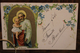 AK 1907 Cpa St Joseph Sanctus Josephus Litho Religion  Alsace Elsass - Sonstige & Ohne Zuordnung