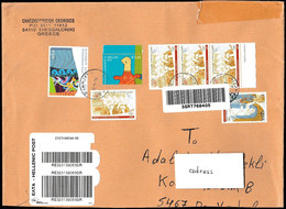 Greece, Griekenland - Postal History & Philatelic Cover With Registered Letter - 131 - Lettres & Documents