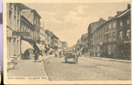 Cpa Saint-ghislain  1925  Attelages - Saint-Ghislain