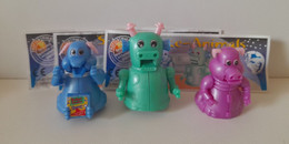 KINDER SURPRISE 2002 Deutch :           Série " Space-Animals " + 3 BPZ - Montables