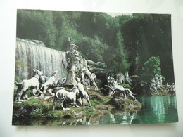 Cartolina Viaggiata "CASERTA Parco Reale - Particolare Di Atteone" 1968 - Caserta