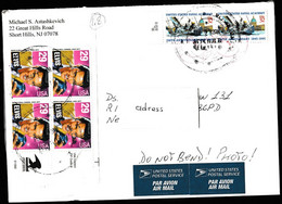 Usa, Amerika, Verenigde Staten - Postal History & Philatelic Cover With Registered Letter - 158 - Otros & Sin Clasificación