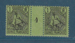 Guinée - Millésime 4 - YT N°18 ** - Neuf Sans Charnière - 1904 - Neufs