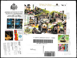San Marino - Postal History & Philatelic Cover With Registered Letter - 198 - Postwaardestukken