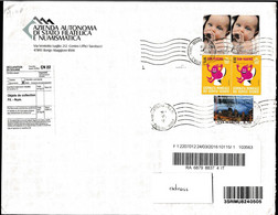 San Marino - Postal History & Philatelic Cover With Registered Letter - 199 - Postal Stationery