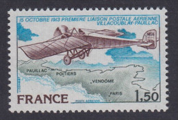 N°51** PA  (1978)  NEUF** 1F90 MORANE SAULNIER MONOPLAN SANS TRACE DE CHARNIERE MNH TTB - 1927-1959 Neufs