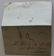 1836 STATO PONTIFICIO Lettera ROMA-PERUGIA A ANTONIO CAPRONI+tassata 3 BAJ-A734 - 1. ...-1850 Prefilatelia