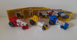 KINDER SURPRISE 2003 Deutch :           Série " Traktor Power Race " + 3 BPZ - Montables