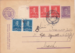 Romania, 1945, WWII Military Censored Stationery POSTACRD ORADEA POSTMARK - World War 2 Letters