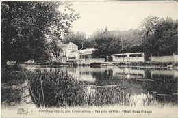 77  Samois Sur Seine Vue Prise De L'Ile Hotel Beau Rivage - Samois