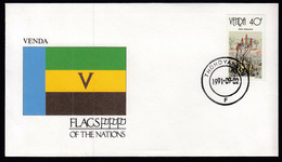 Venda 1991 / Flag, Flags Of The Nations - Enveloppes