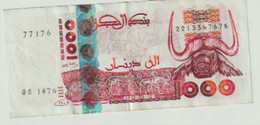 Beau Billet De 1000 Dinars De 1998 - Algerien